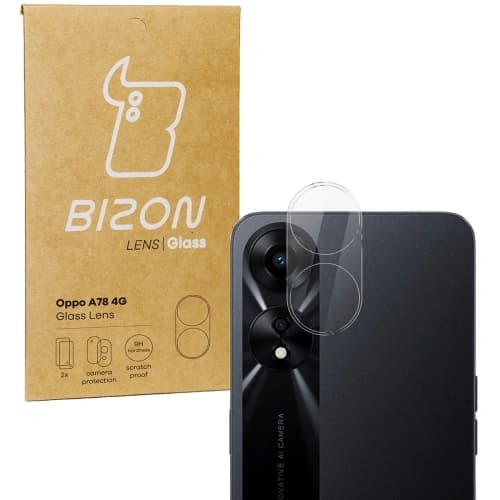 Bizon-Glaslinse Oppo A78 4G [2 PACK]