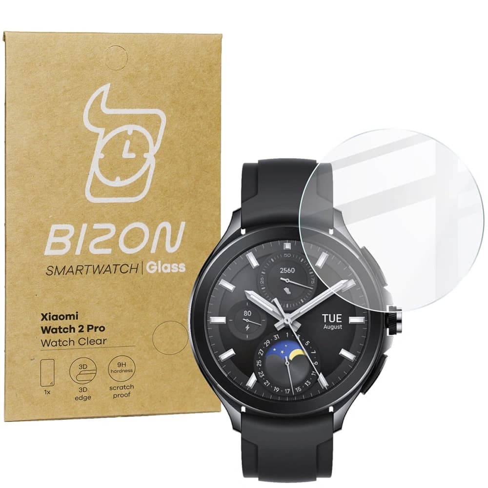 Bizon Glass Watch Clear Xiaomi Watch 2 Pro - 1