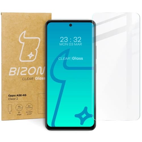 Bizon Glass Clear 2 Oppo A58 4G