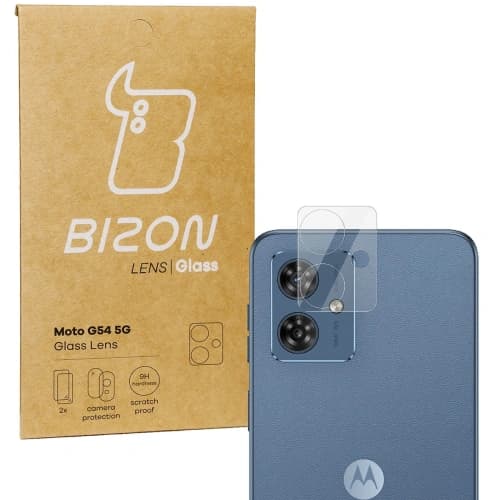Bizon Glaslinse Motorola Moto G54 5G [2 PACK]