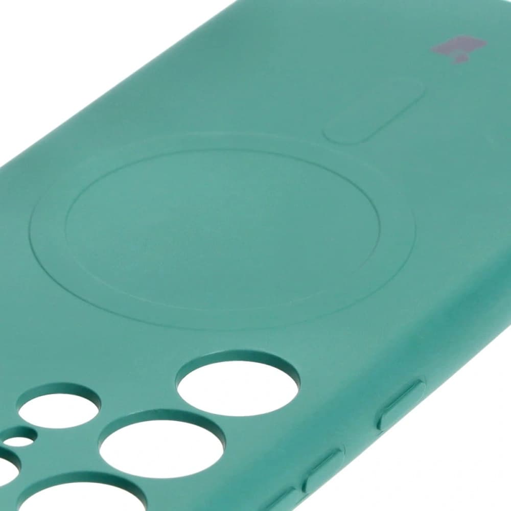 Bizon Case Silicone Magnetic Samsung Galaxy S23 Ultra dark green - 5