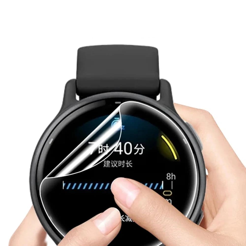 Bizon Glass Watch Hydrogel Garmin Vivoactive 5 [2 PACK] - 4