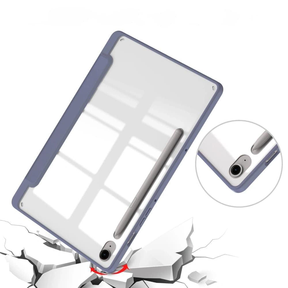 Bizon Case Tab Clear Matt Samsung Galaxy Tab S9 / S9 FE lavender - 6