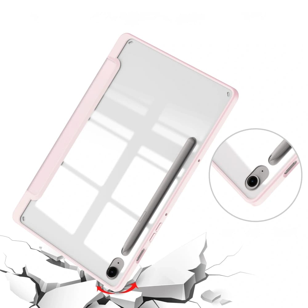 Bizon Case Tab Clear Matt Samsung Galaxy Tab S9 / S9 FE light pink - 6