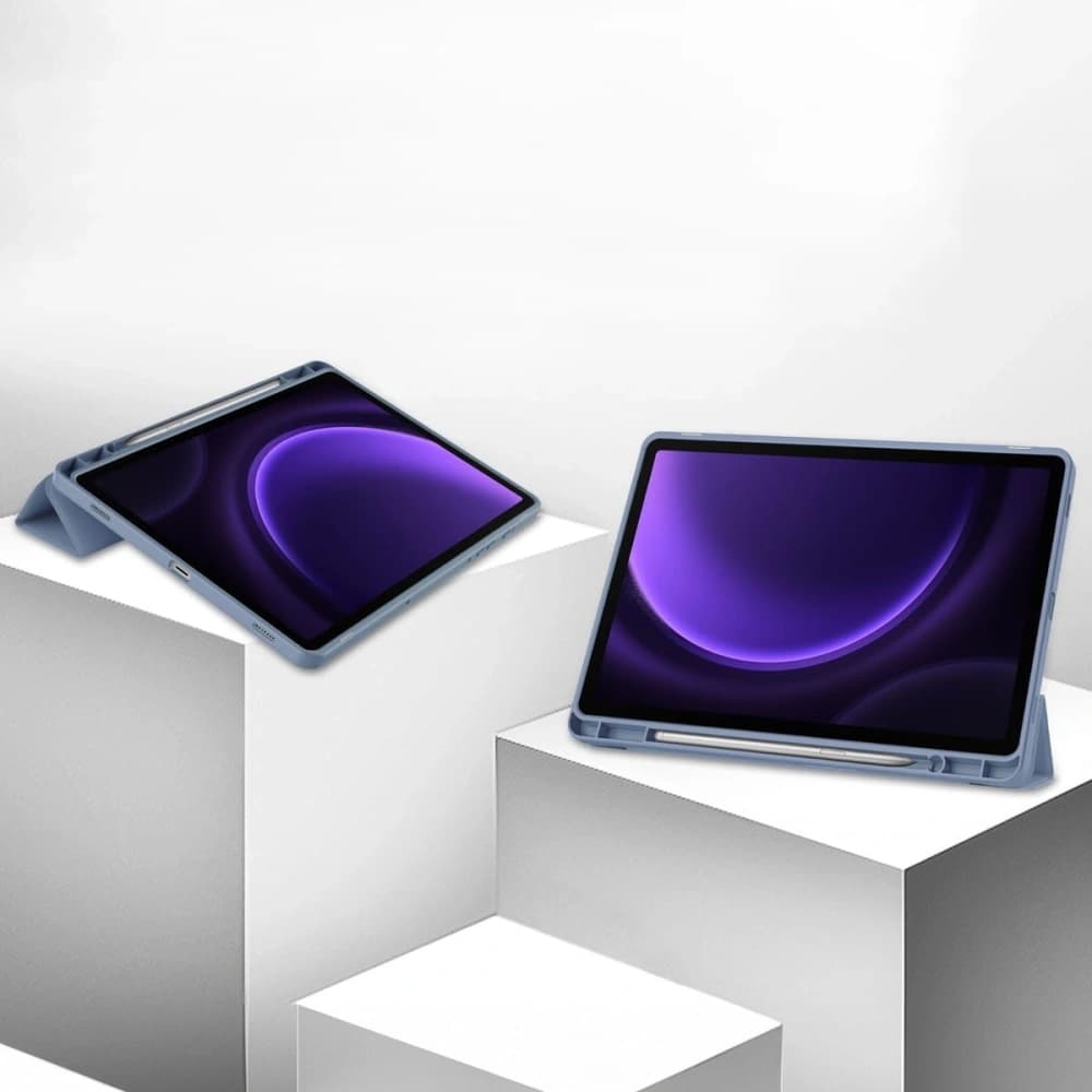 Bizon Case Tab Lizard Samsung Galaxy Tab S9 / S9 FE lavendel - 4