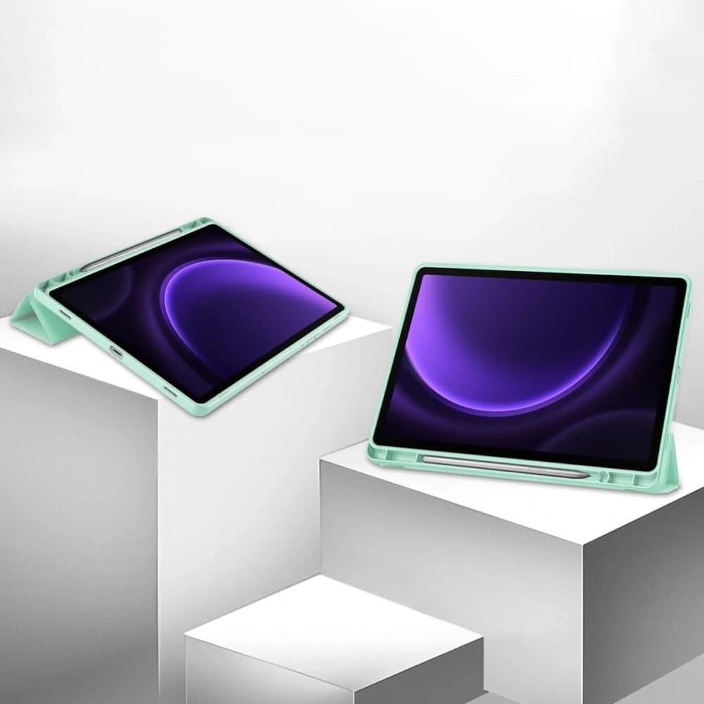 Bizon Case Tab Lizard Samsung Galaxy Tab S9 / S9 FE mint - 4