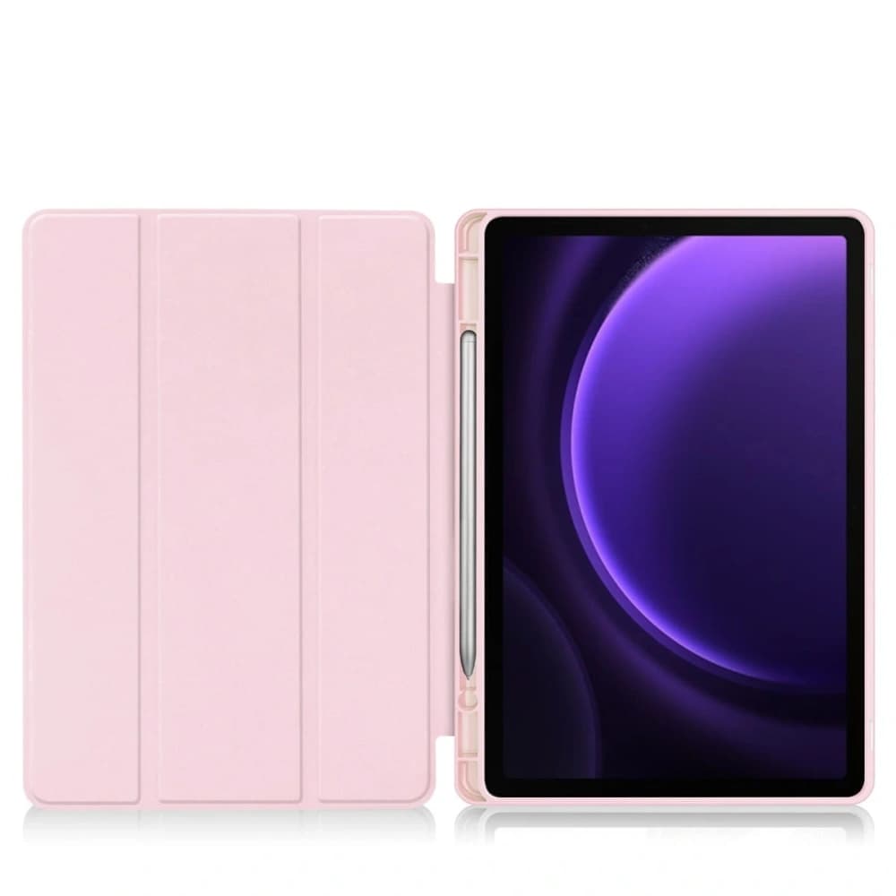 Bizon Case Tab Lizard Samsung Galaxy Tab S9 / S9 FE rosa - 7