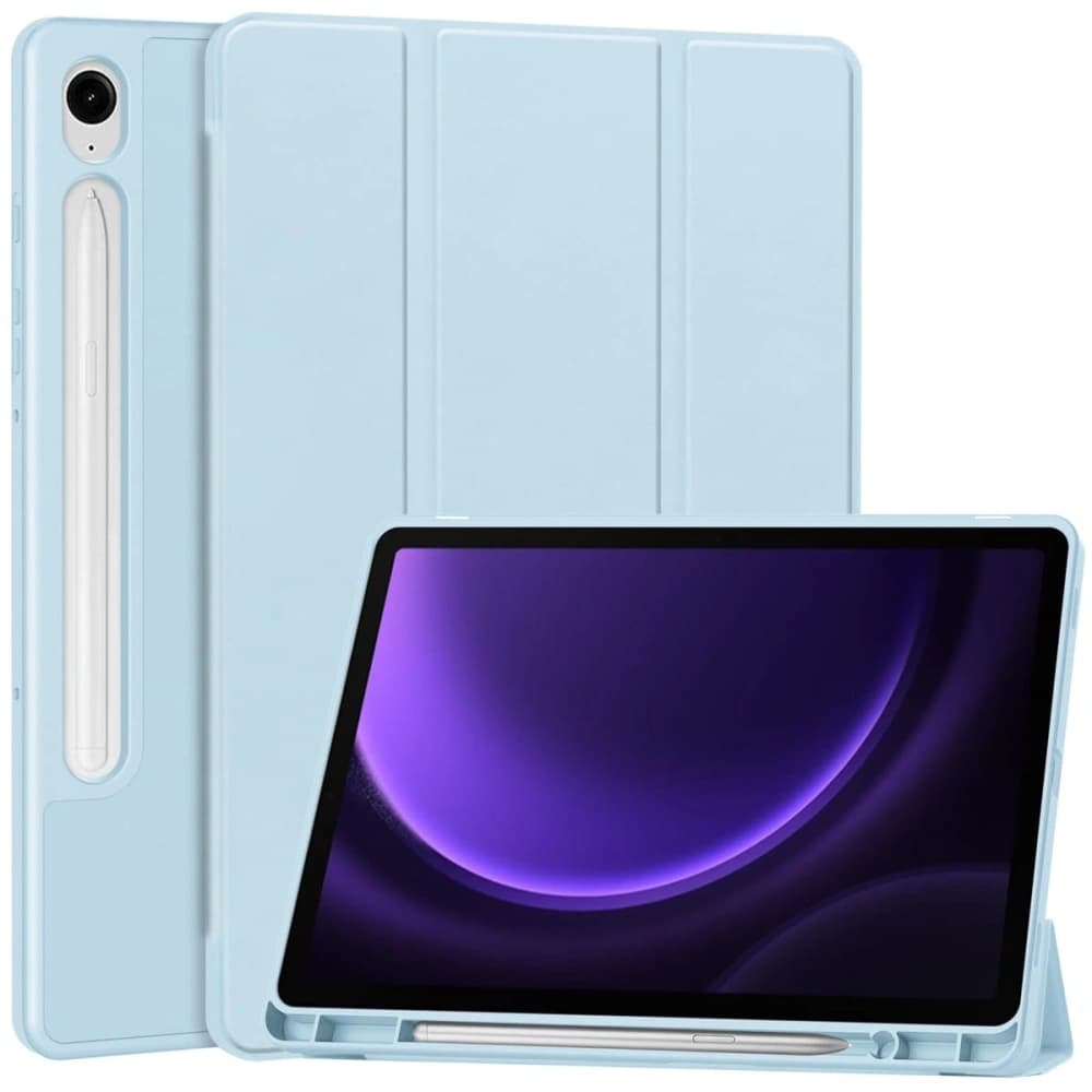 Bizon Case Tab Lizard Samsung Galaxy Tab S9 / S9 FE blau - 1