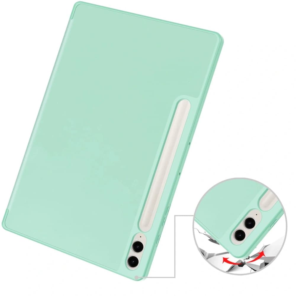 Bizon Case Tab Lizard Samsung Galaxy Tab S9 FE Plus mint - 2