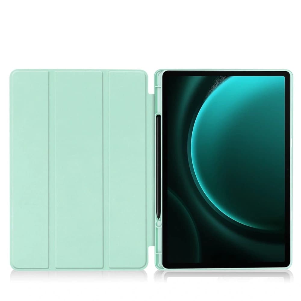 Bizon Case Tab Lizard Samsung Galaxy Tab S9 FE Plus mint - 7