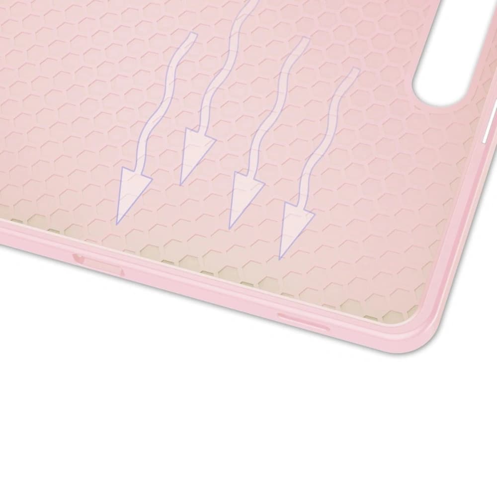 Bizon Case Tab Lizard Samsung Galaxy Tab S9 FE Plus pink - 3