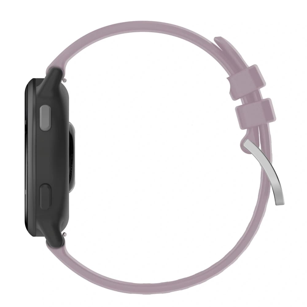 Bizon Strap Watch Silicone Pro Garmin Vivoactive 5 light purple - 4