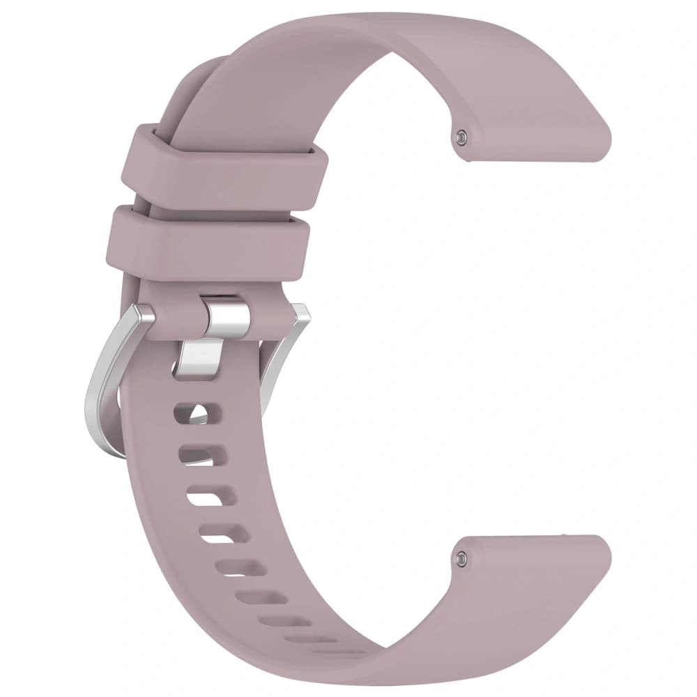 Bizon Strap Watch Silicone Pro Garmin Vivoactive 5 light purple - 5
