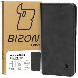 Bizon Case Pocket Pro Oppo A58 4G black