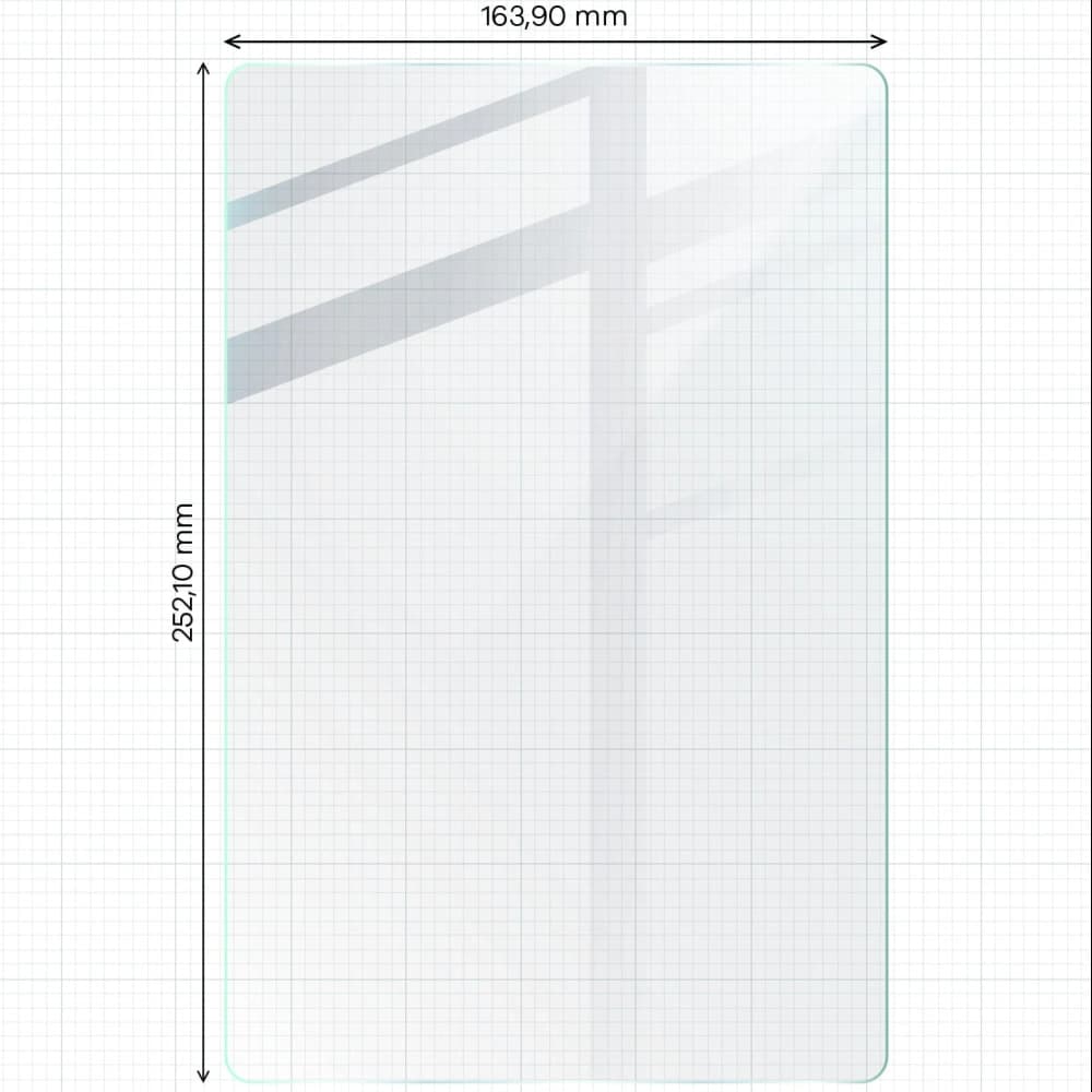 Bizon Glas Tab Klar Samsung Galaxy Tab A9 Plus [2 PACK] - 2