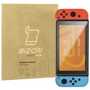 Bizon Glass Tab Klar Nintendo Switch [2 PACK]
