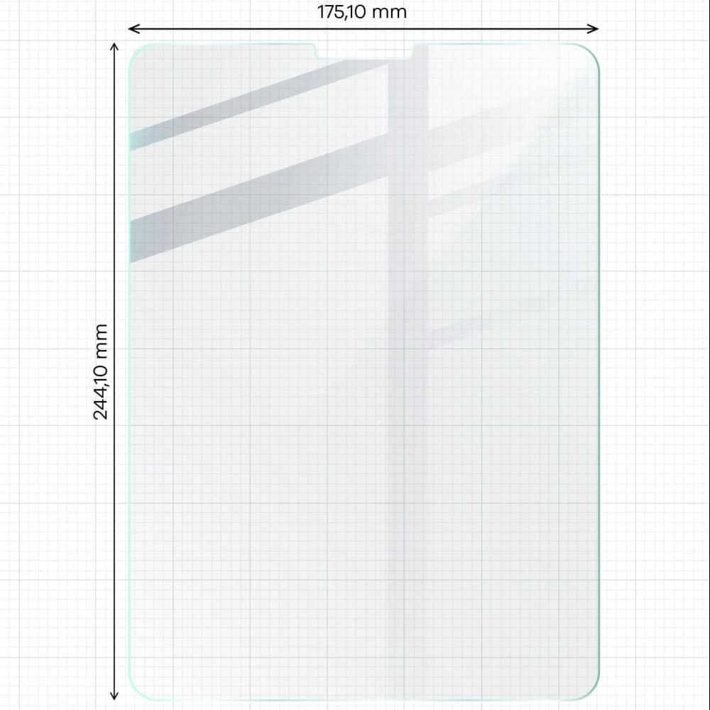 Szkło hartowane Bizon Glass Tab Clear do iPad Pro 11 2022/2021/2020/2018/AIR 6/5/4 [2 PACK] - 2
