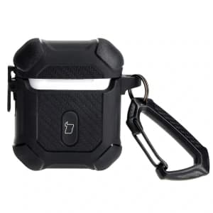Etui Bizon Case Headphone Armor do Apple Airpods 1/2 czarne