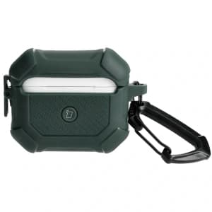 Etui Bizon Case Headphone Armor do Apple Airpods 3 ciemnozielone