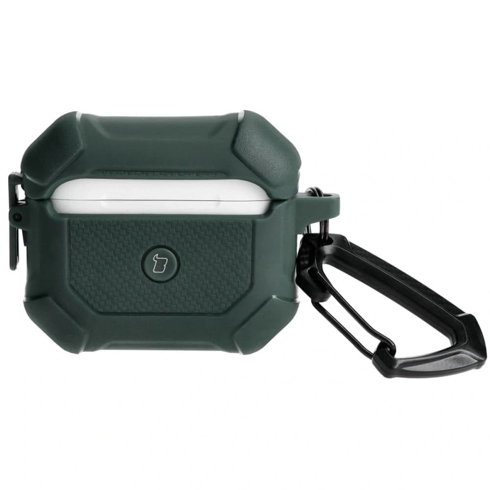 Etui Bizon Case Headphone Armor do Apple Airpods 3 ciemnozielone - 1