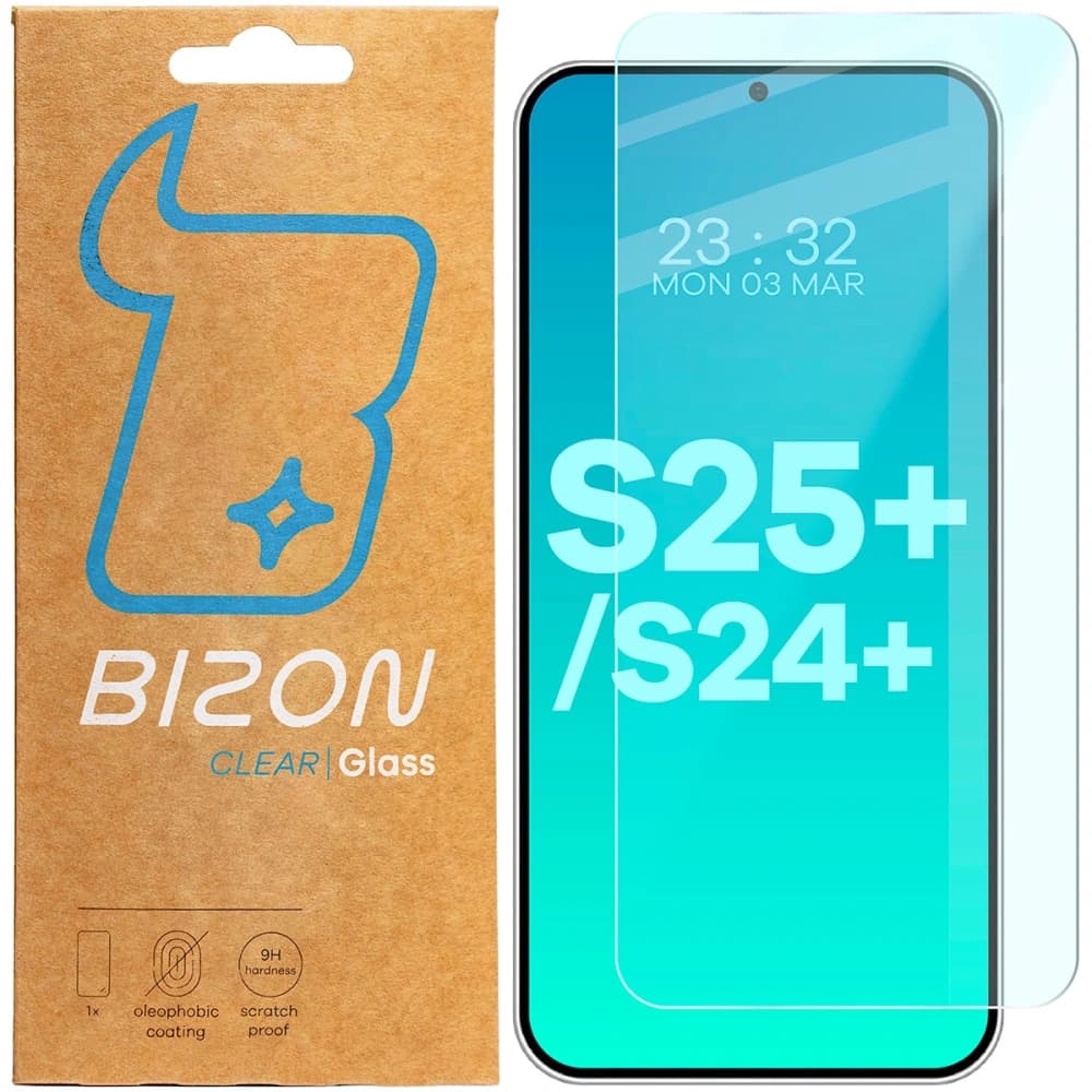 Bizon Glass Clear 2 Samsung Galaxy S25 Plus / S24 Plus - 1