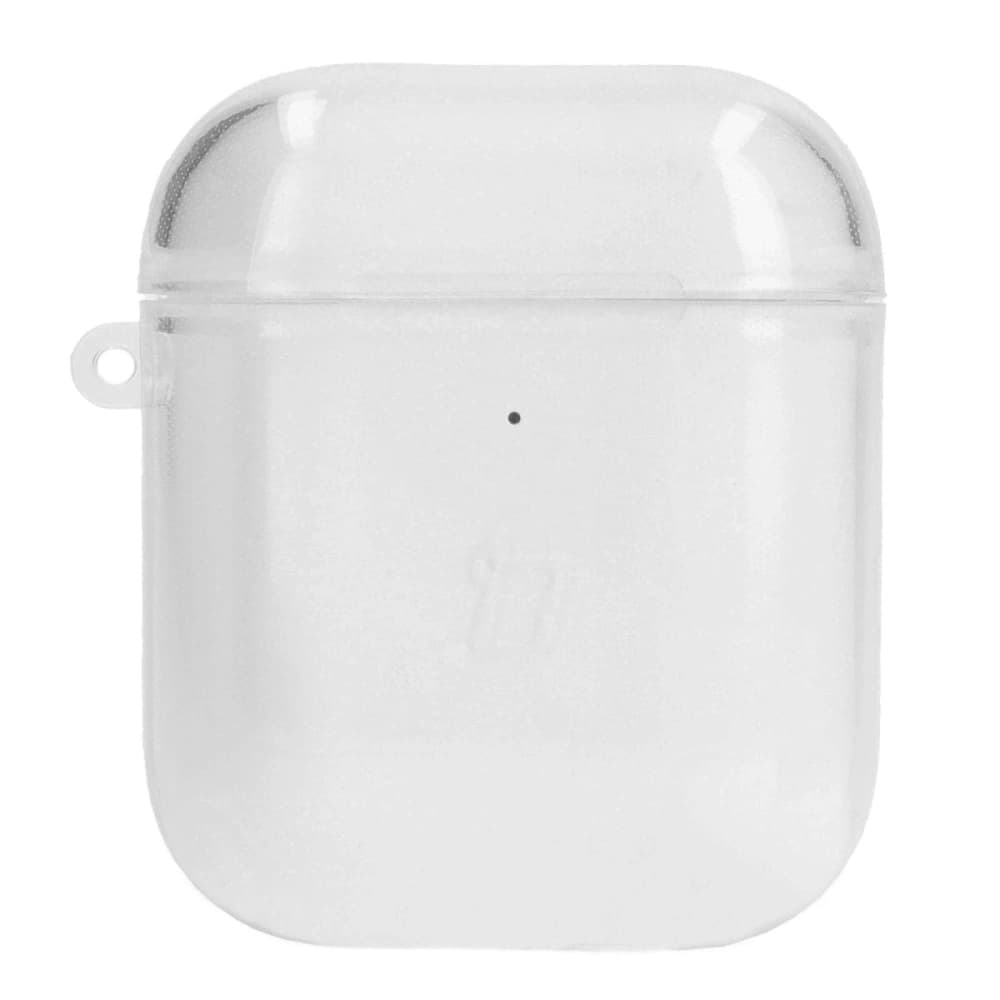 Etui Bizon Case Headphone Clear do Airpods 1/2 przezroczyste - 2