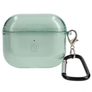 Etui Bizon Case Headphone Clear do Airpods 3 przezroczysto-zielone