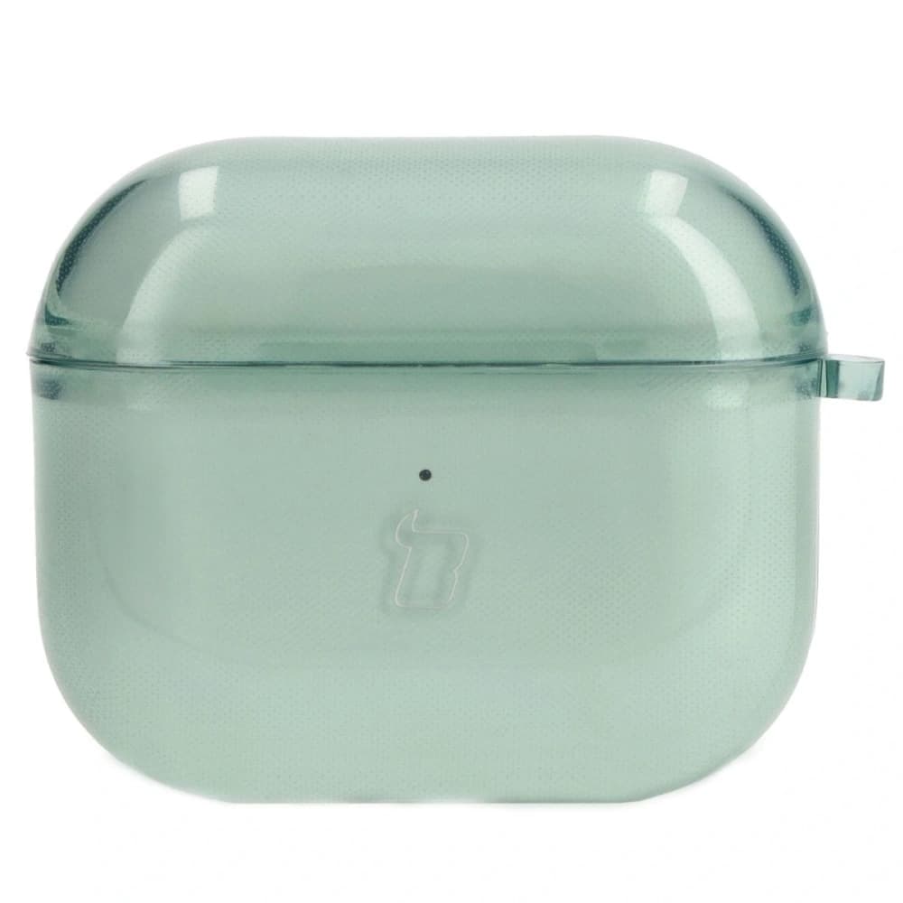Etui Bizon Case Headphone Clear do Airpods 3 przezroczysto-zielone - 2