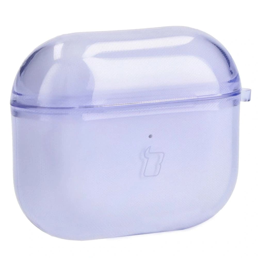 Etui Bizon Case Headphone Clear do Airpods 3 przezroczysto-fioletowe - 4