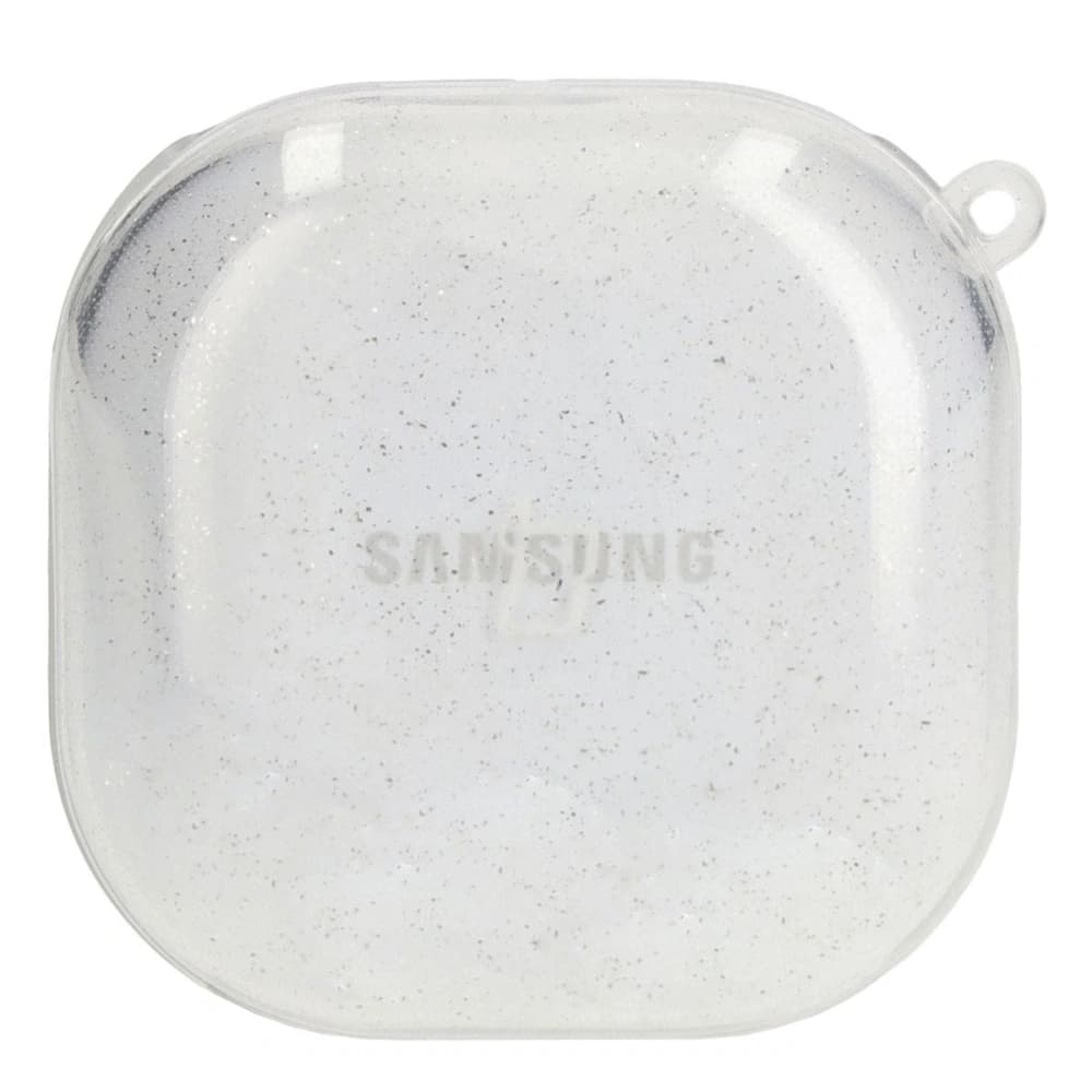 Bizon Case Kopfhörer Clear Samsung Galaxy Buds Live / Pro / Buds2 / Buds2 Pro / Buds FE klar-glitzer - 2