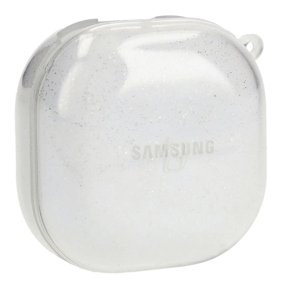 Bizon Case Kopfhörer Clear Samsung Galaxy Buds Live / Pro / Buds2 / Buds2 Pro / Buds FE klar-glitzer - 4