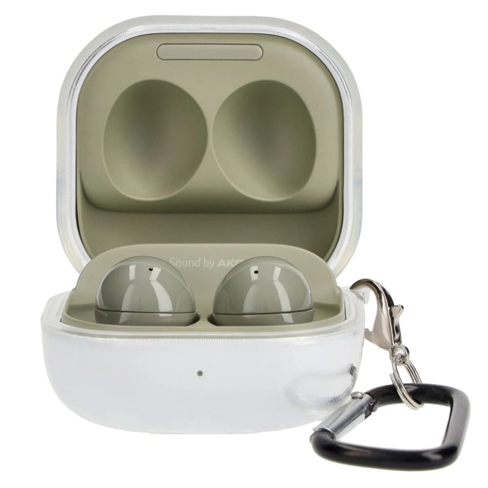 Bizon Case Kopfhörer Clear Samsung Galaxy Buds Live / Pro / Buds2 / Buds2 Pro / Buds FE klar - 3