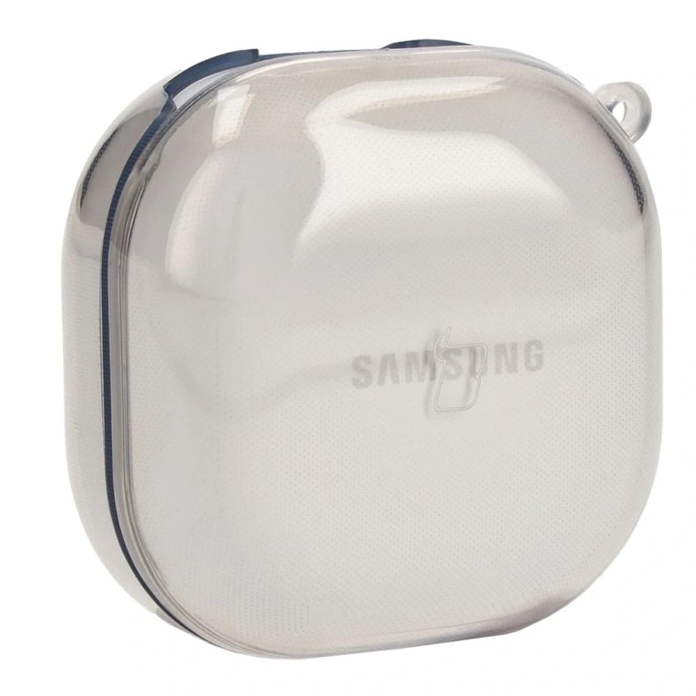 Bizon Case Kopfhörer Klar Samsung Galaxy Buds Live / Pro / Buds2 / Buds2 Pro / Buds FE klar-schwarz - 4