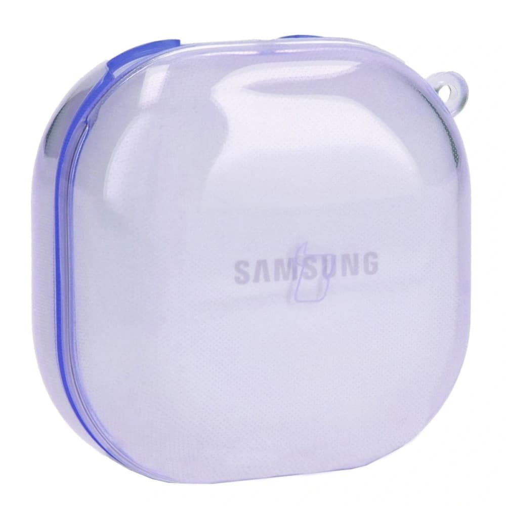 Bizon Case Kopfhörer Clear Samsung Galaxy Buds Live / Pro / Buds2 / Buds2 Pro / Buds FE clear-lila - 4