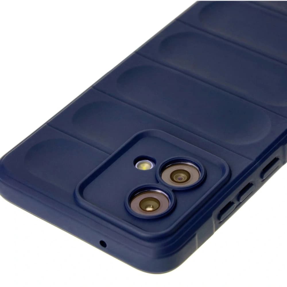 Bizon Case für Motorola Moto G84 5G in marineblau - 3