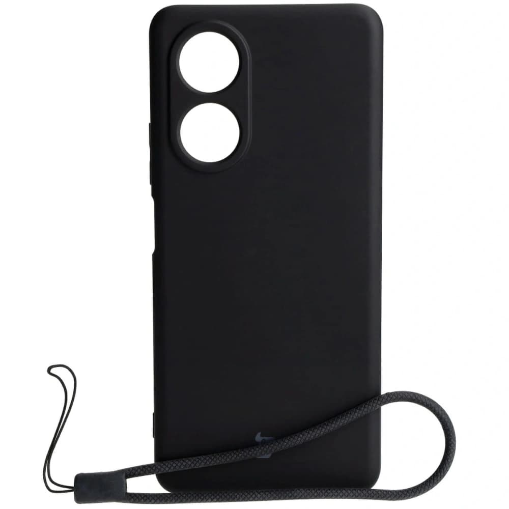 Bizon Case Silicone Oppo A58 4G black - 1