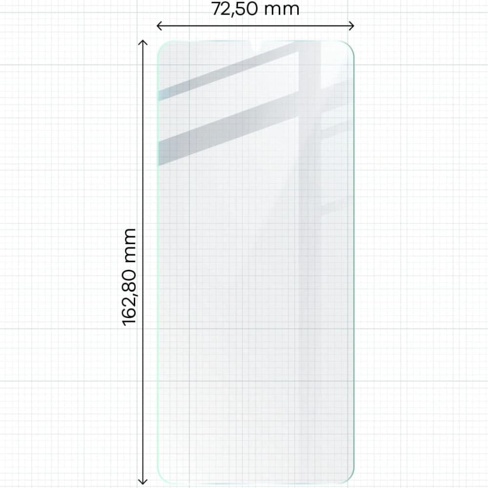 BIZON Clear 3x screen glass + camera glass Redmi 13C/Poco C65 - 2