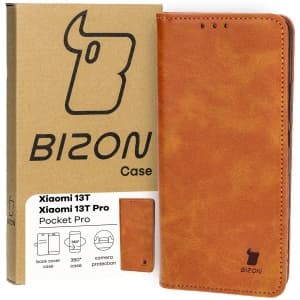 Bizon Case Pocket Pro Xiaomi 13T Pro / 13T braun