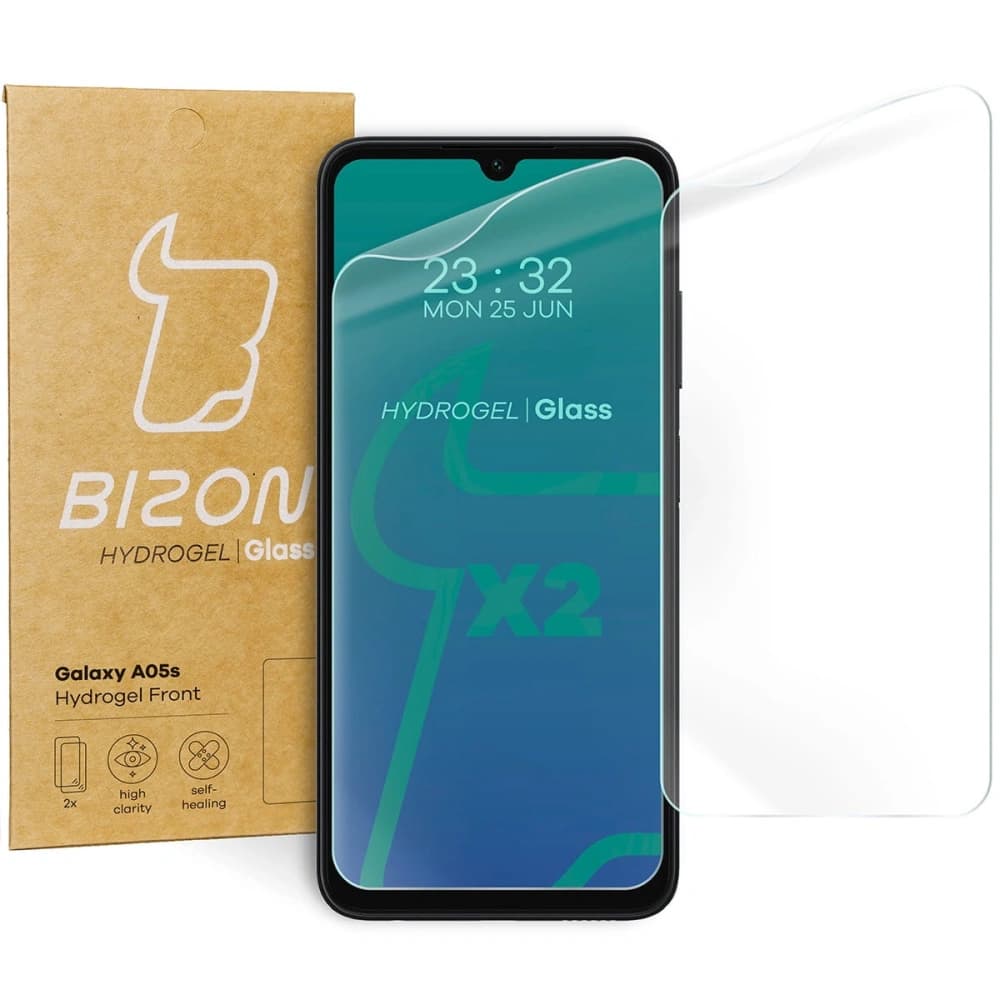 Bizon Glass Hydrogel Front Samsung Galaxy A05s [2 PACK] - 1