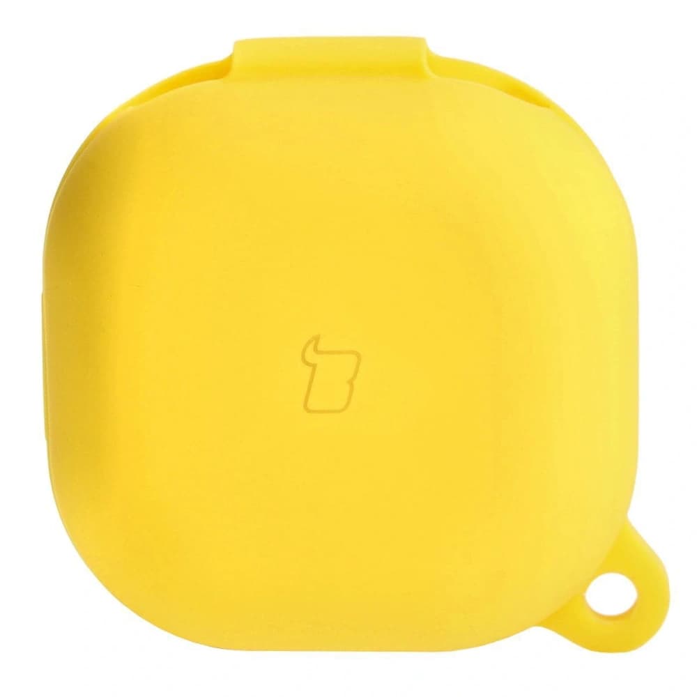 Bizon Case Kopfhörer Silikon Samsung Galaxy Buds Live / Pro / Buds2 / Buds2 Pro / Buds FE gelb - 2