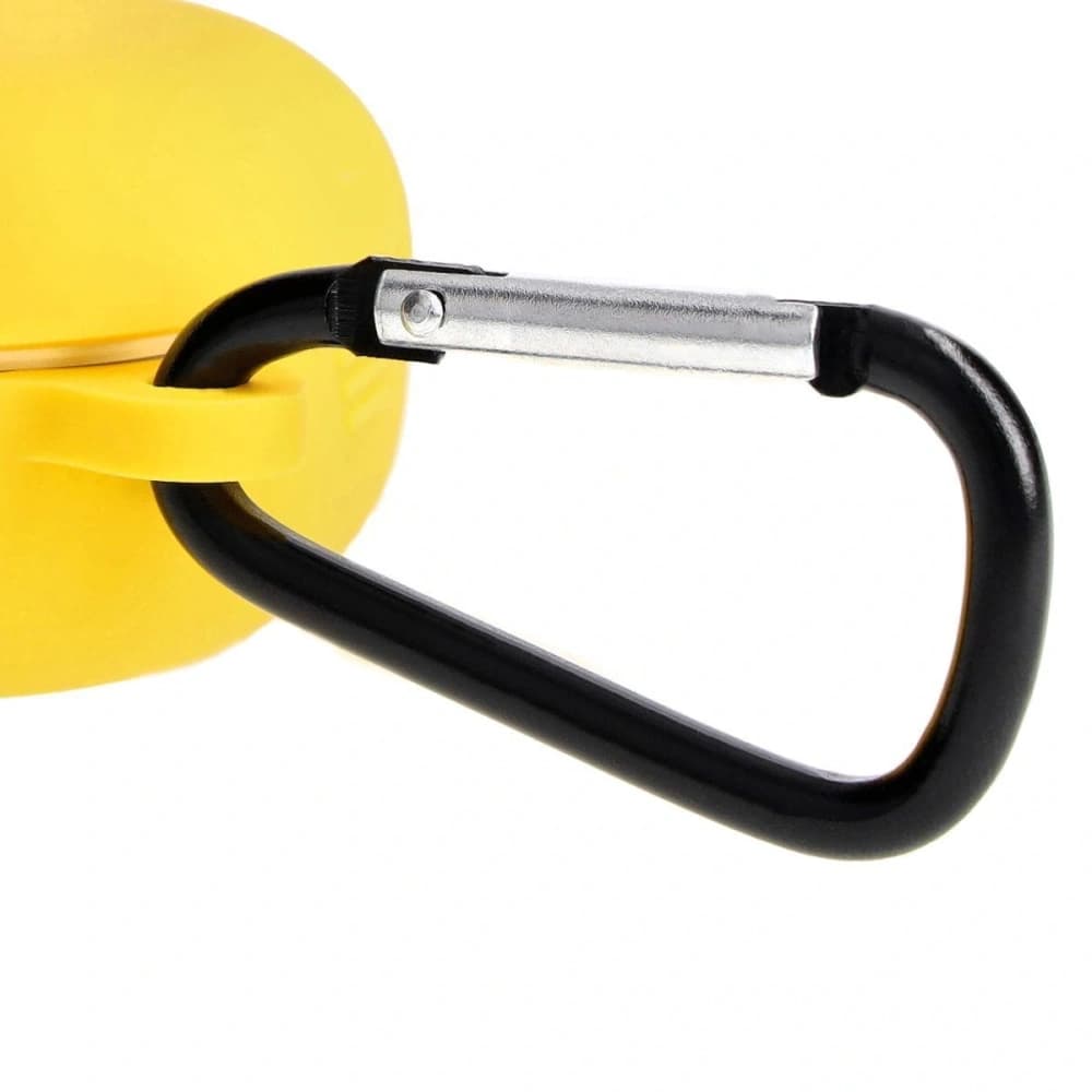 Bizon Case Kopfhörer Silikon Samsung Galaxy Buds Live / Pro / Buds2 / Buds2 Pro / Buds FE gelb - 5