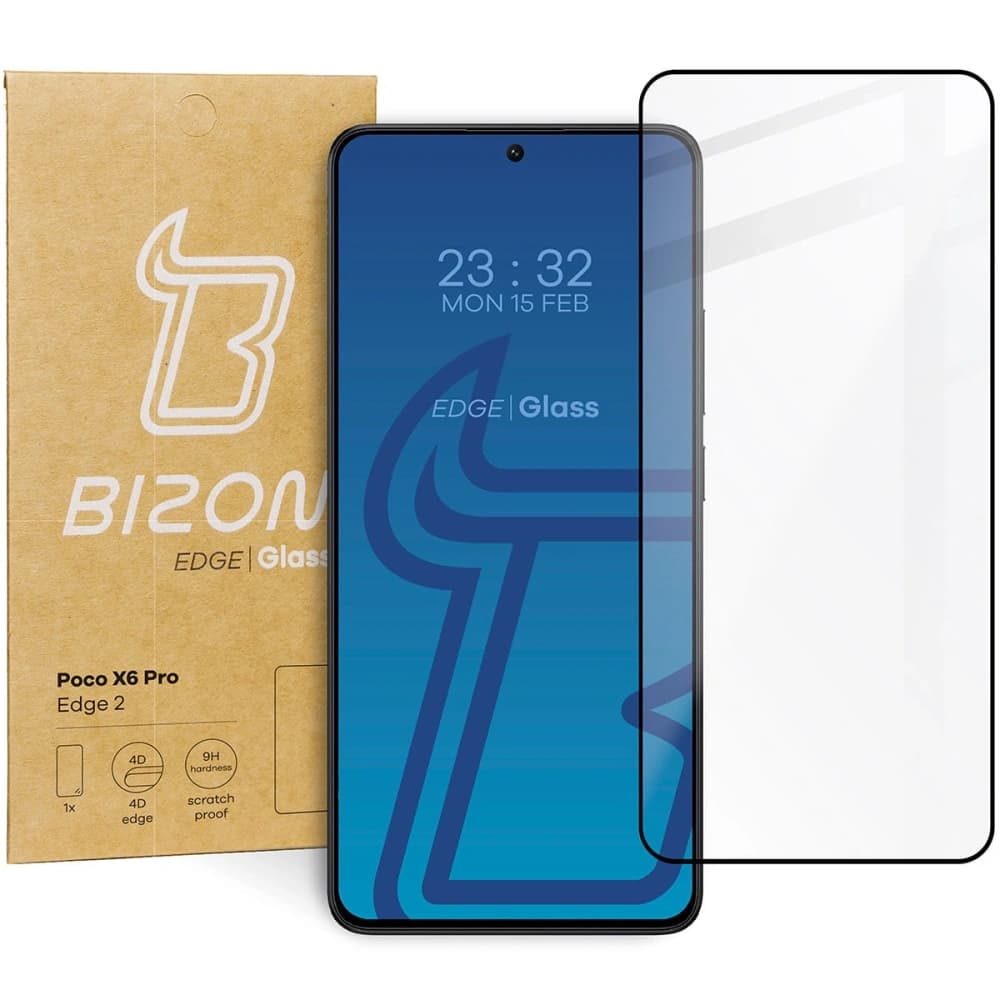 Bizon Glass Edge 2 Xiaomi Poco X6 Pro - 1