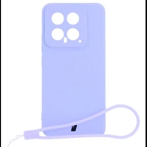 Bizon Case Silicone Magnetic Sq Xiaomi 14 light purple