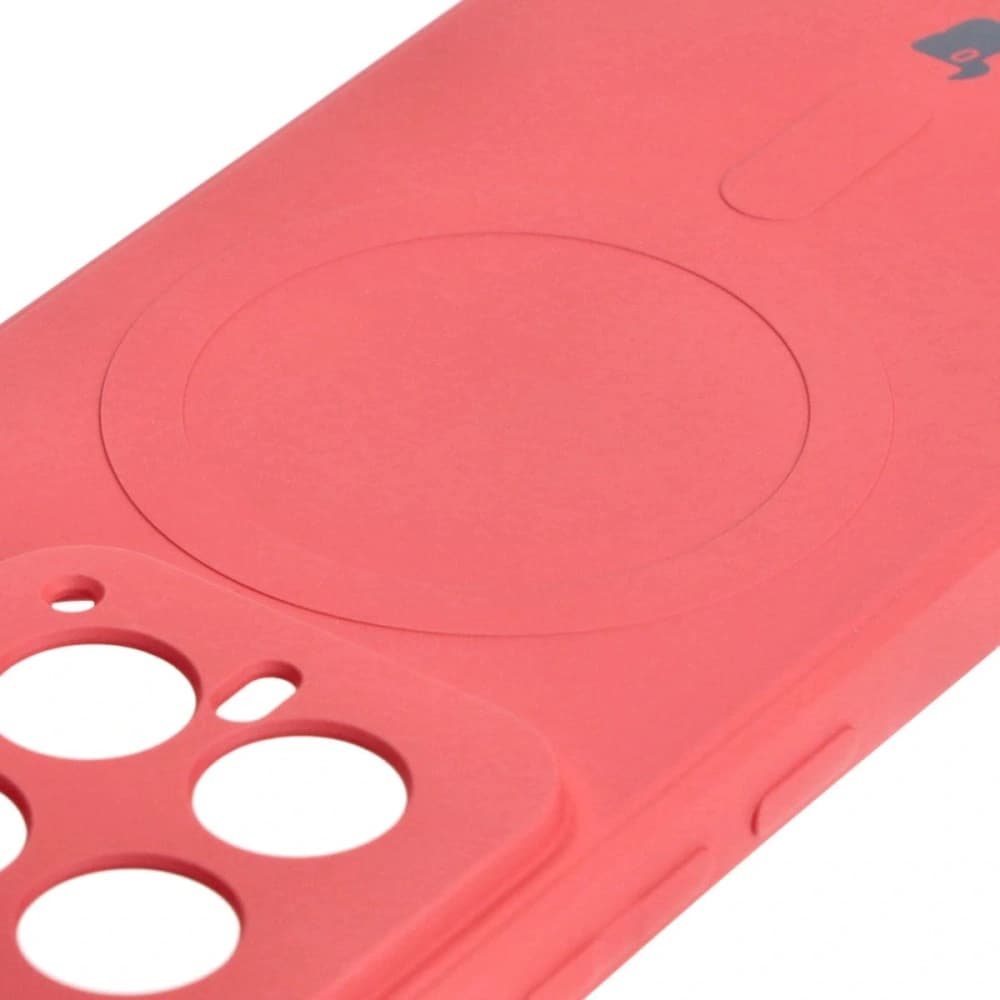 Bizon Case Silikon Magnetic Sq Xiaomi 14 schmutziges Rosa - 5