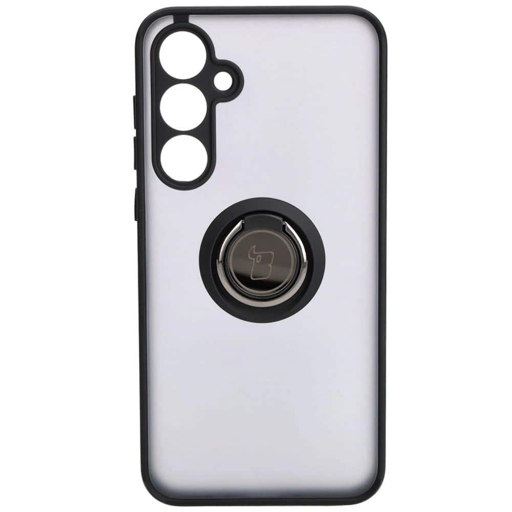 Bizon Case Hybrid Ring Samsung Galaxy A35 5G smoky with a black frame - 2