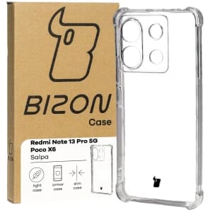 Bizon Case Salpa Xiaomi Poco X6 / Xiaomi Redmi Note 13 Pro 5G clear