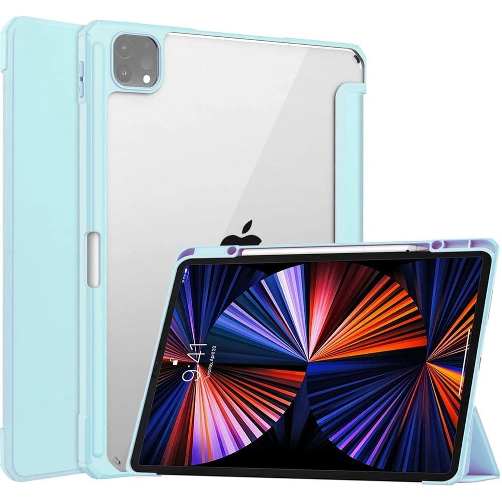 Bizon Case Tab Clear Matt Apple iPad Pro 12.9 2022/2021/2020/2018 blau - 1
