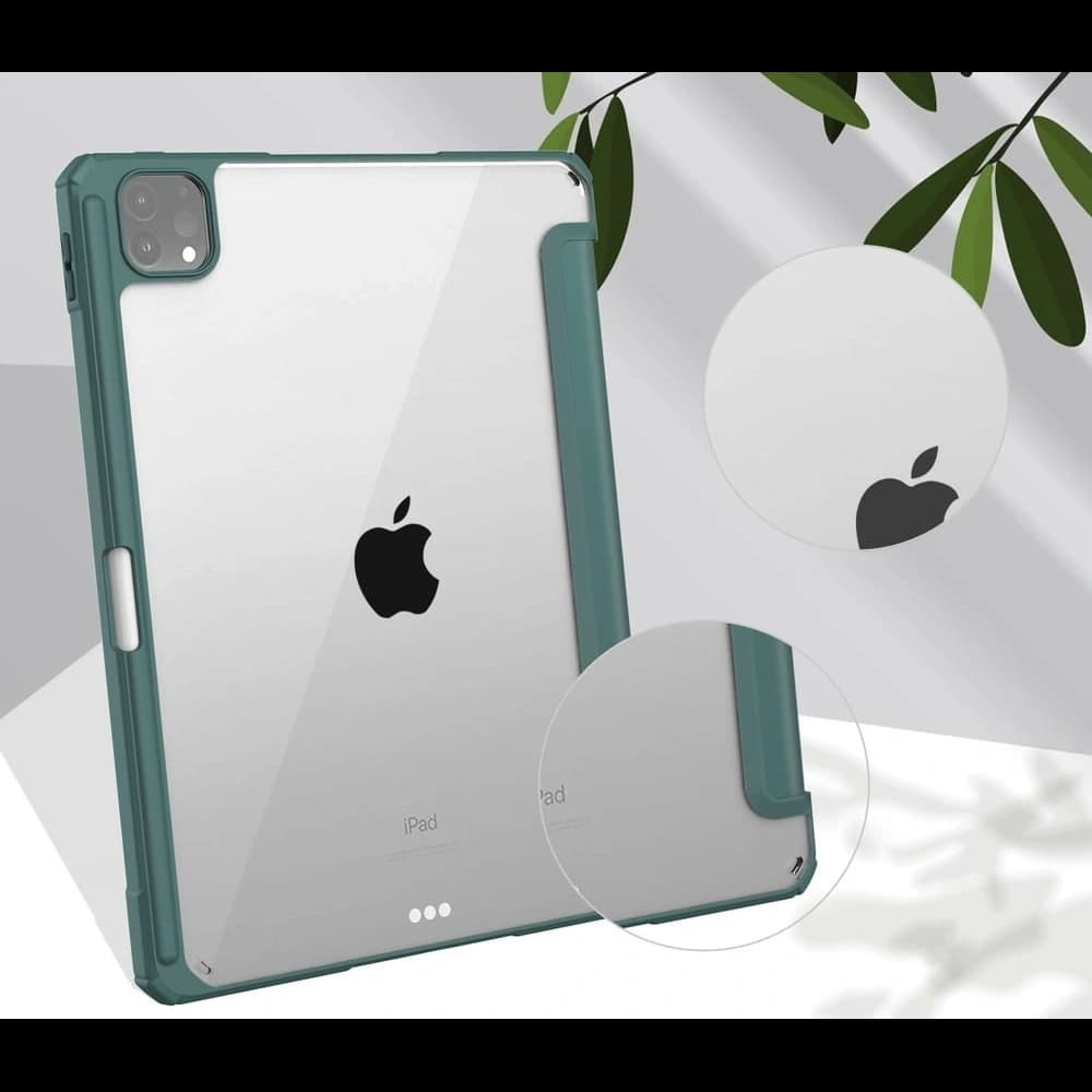 Bizon Case Tab Clear Matt Apple iPad Pro 12.9 2022/2021/2018 dunkelgrün - 7