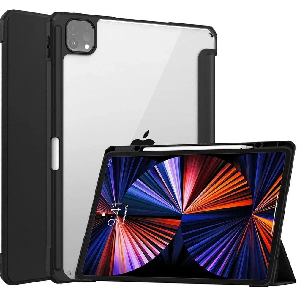 Bizon Case Tab Clear Matt Apple iPad Pro 12.9 2022/2021/2018 black - 1