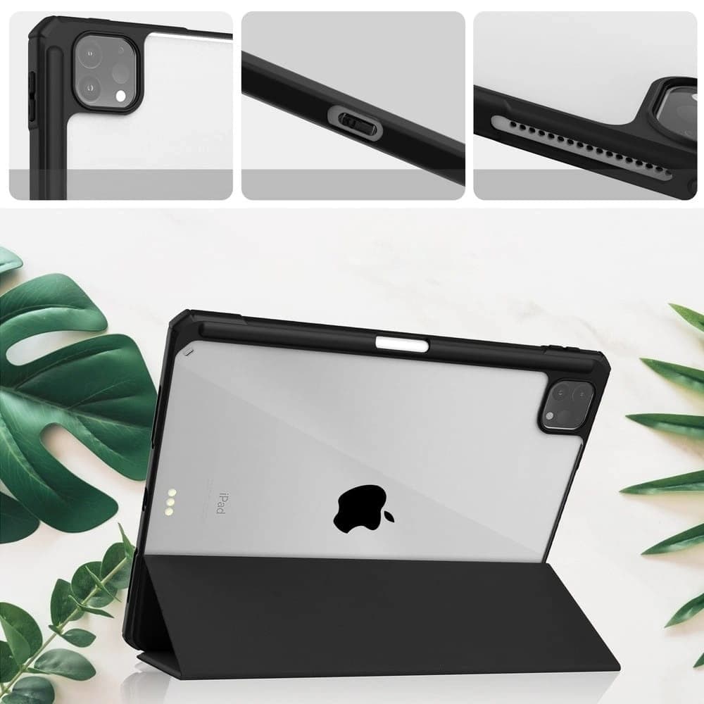 Bizon Case Tab Clear Matt Apple iPad Pro 12.9 2022/2021/2018 black - 3